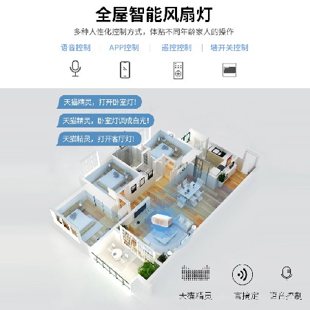 新款隱形吊扇燈餐廳客廳風(fēng)扇燈家用變頻吸頂電扇燈48寸大風(fēng)力燈具