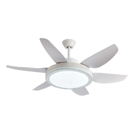 52寸大風(fēng)力智能客廳吊扇燈簡約電扇燈智能客廳餐廳臥室變頻風(fēng)扇燈