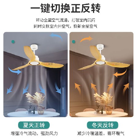 復(fù)古大風(fēng)力工業(yè)吊扇 餐廳客廳簡(jiǎn)約歐式風(fēng)扇無(wú)燈臥室電扇家用吊燈