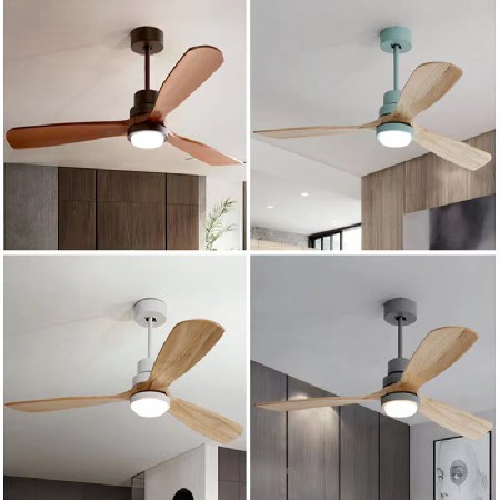 加工定制實(shí)木電扇燈 家用客廳餐廳電風(fēng)扇吊燈臥室大風(fēng)力吊頂風(fēng)燈